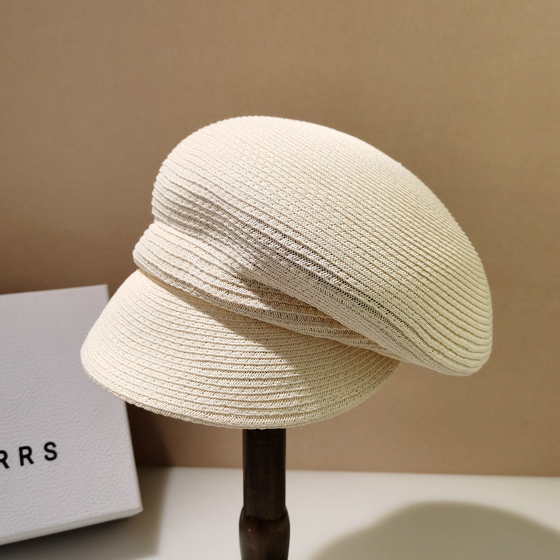 Newsboy Cap Ivy - 女性のための新しい夏の帽子,男の子のための,女性のための,ファッショナブルな麦わら帽子,刺繍されたバイザーキャップ,ビーバーの女の子のためのペーパーキャップ,ivy,コレクション2023