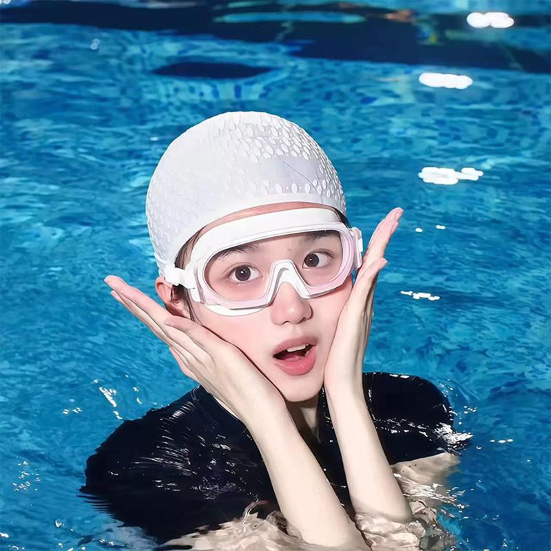 プロ仕様シリコンスイムキャップ耳保護デザイン高弾性快適水泳帽 - Swim Hat Silicone のレビューと価格