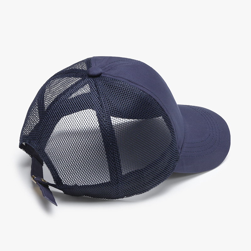 夏用ユニセックスキャップ カジュアル無地メッシュ野球帽 調節 - Dad Hat Cotton のレビューと価格