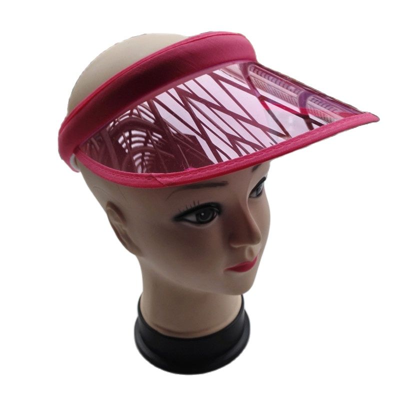女性用透明プラスチックバイザー,太陽用バイザー,キャンディー - Baseball Cap Structured のレビューと価格