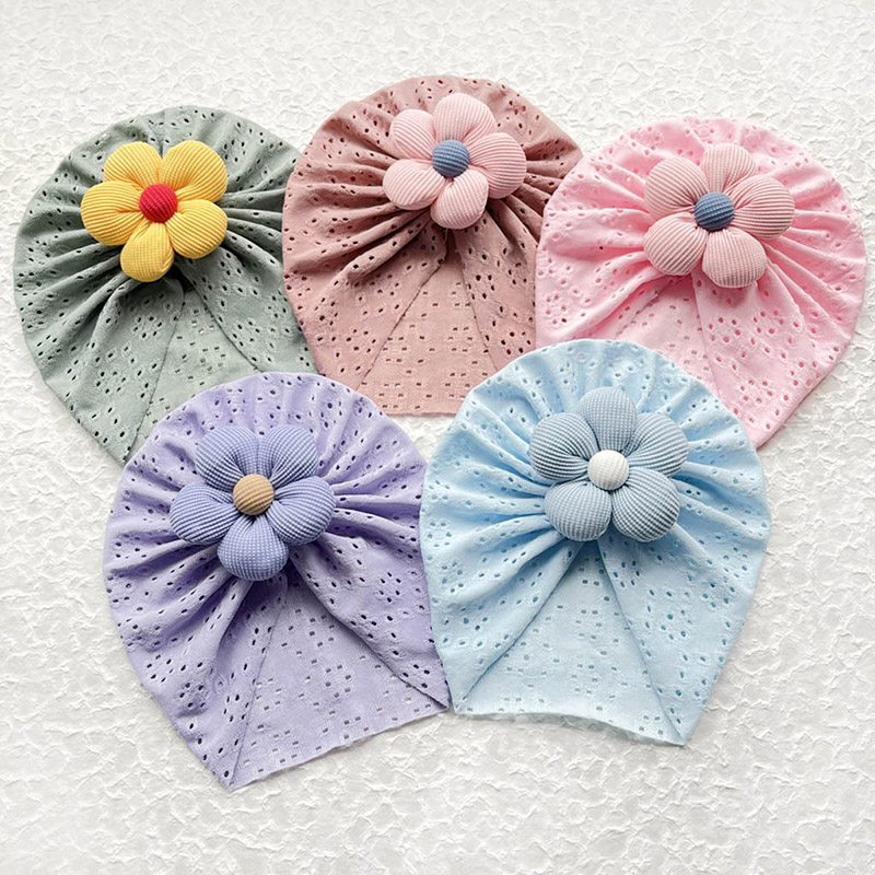 赤ちゃん用の通気性のある透かし彫りのインドの帽子,単色の綿の - Dad Hat Cotton のレビューと価格