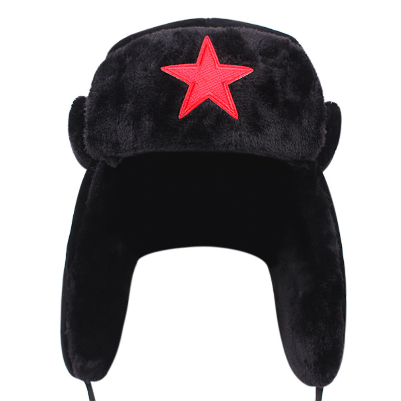 冬サイクリング防風キャップ女性用耳当て付き暖かい綿帽子屋外五 - Winter Trapper Hat のレビューと価格