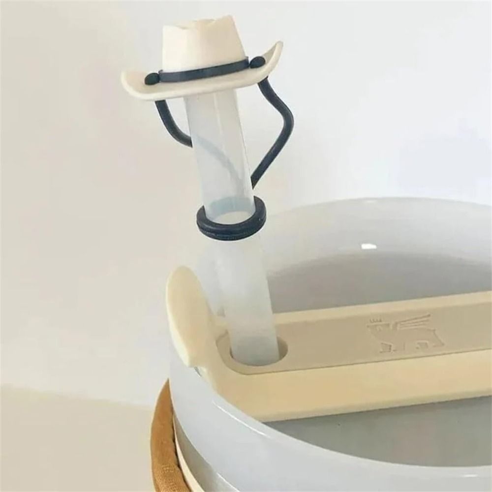 1/4 個気密シリコンカウボーイハットストローカバー防沫防塵 - Cowboy Hat Straw のレビューと価格