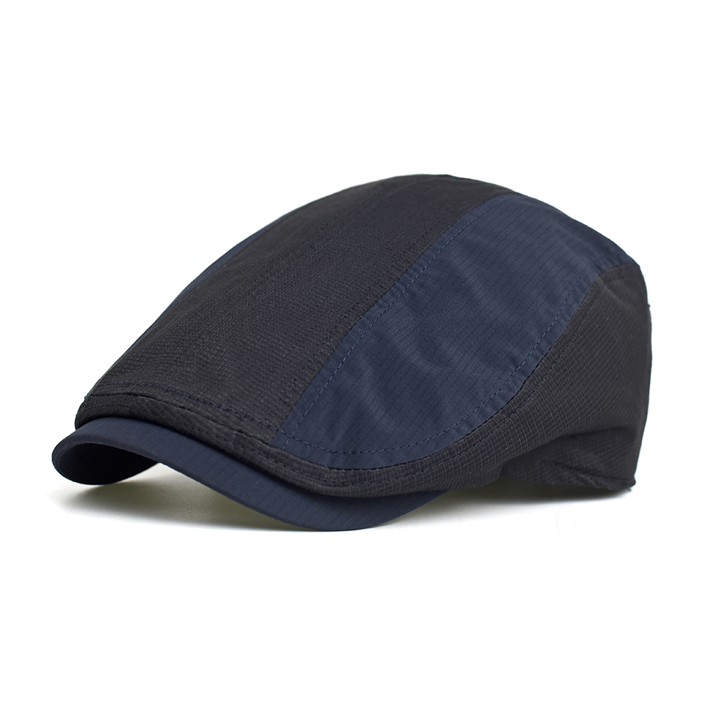 春夏通気性薄型ニュースボーイキャップ男性女性ファッションカジ - Newsboy Cap Ivy のレビューと価格