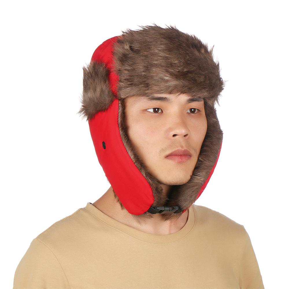暖かい耳当て付きトラッパーウィンターキャップ、スキーハット、 - Winter Trapper Hat のレビューと価格
