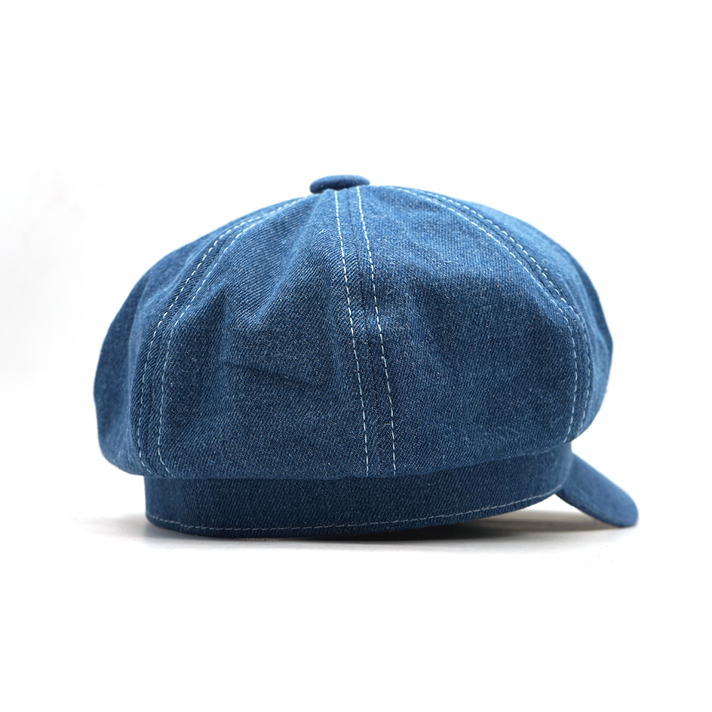 女性用オクタゴナルデニムベレー帽,カウボーイキャップ,キャス - Dad Hat Cotton のレビューと価格